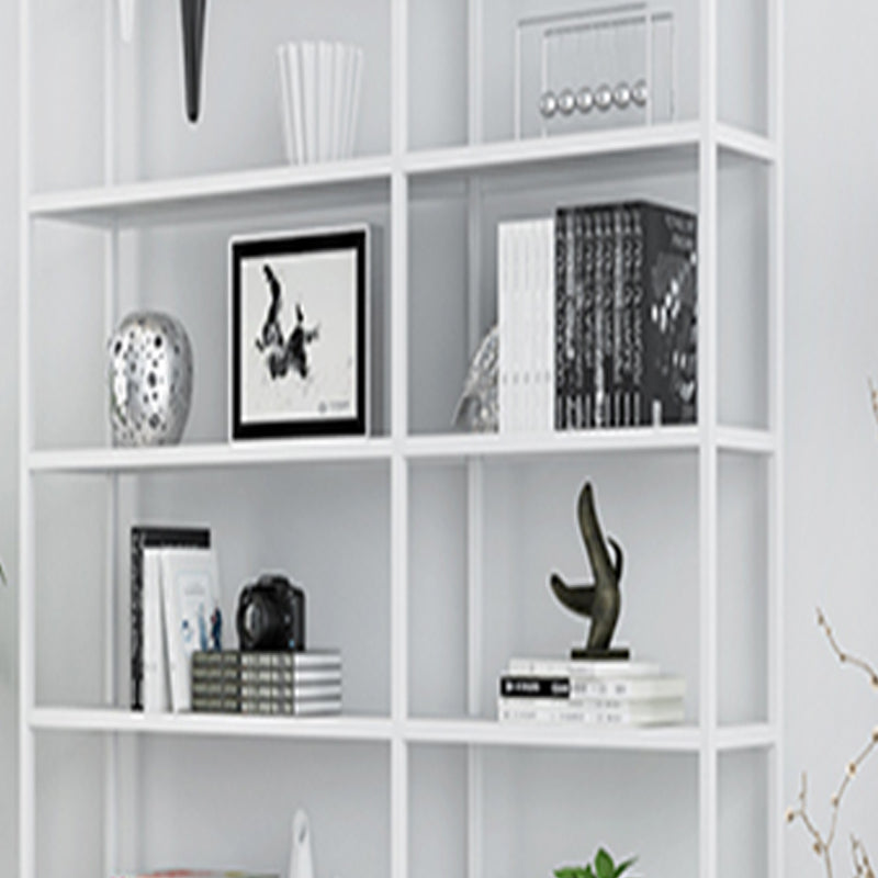 Minimalist Style Open Shelf Bookcase with Rectangular Shelve Clearhalo 'Bookcases' 'Furniture' 'furniture_bookcases' 'kitchen' 'kitchen_bookcases' 'Living Room Furniture' 'Office Furniture' 4669670