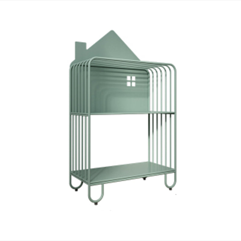 Modern Style Metal Bookshelf Etagere Open Shelf Bookcase for Home Clearhalo 'Bookcases' 'Furniture' 'furniture_bookcases' 'kitchen' 'kitchen_bookcases' 'Living Room Furniture' 'Office Furniture' 4669694