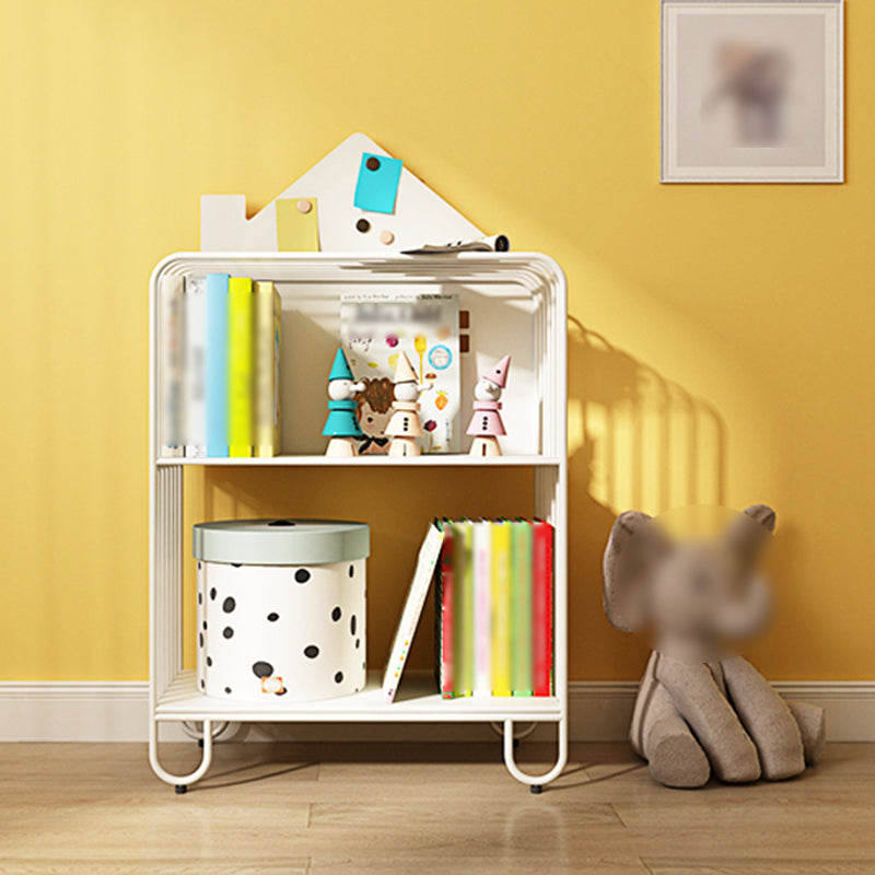 Modern Style Metal Bookshelf Etagere Open Shelf Bookcase for Home Clearhalo 'Bookcases' 'Furniture' 'furniture_bookcases' 'kitchen' 'kitchen_bookcases' 'Living Room Furniture' 'Office Furniture' 4669699