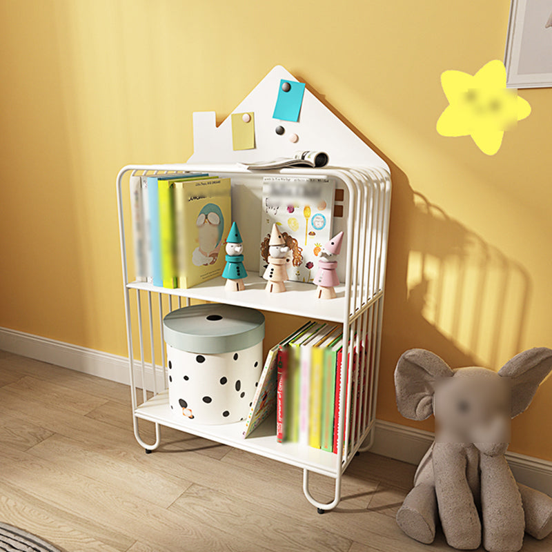 Modern Style Metal Bookshelf Etagere Open Shelf Bookcase for Home Clearhalo 'Bookcases' 'Furniture' 'furniture_bookcases' 'kitchen' 'kitchen_bookcases' 'Living Room Furniture' 'Office Furniture' 4669700