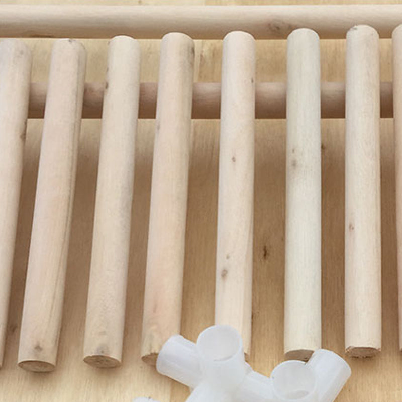 Contemporary Style Bookshelf Open Back Solid Wood in Natural Book Shelf Clearhalo 'Bookcases' 'Furniture' 'furniture_bookcases' 'kitchen' 'kitchen_bookcases' 'Living Room Furniture' 'Office Furniture' 4669743