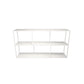 Open Bookcase Minimalist Book Shelf with Metal Rectangular Shelves Clearhalo 'Bookcases' 'Furniture' 'furniture_bookcases' 'kitchen' 'kitchen_bookcases' 'Living Room Furniture' 'Office Furniture' 4669767