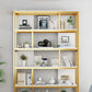 Industrial Metal Etagere Bookcase Open Back Bookshelf for Home Office Clearhalo 'Bookcases' 'Furniture' 'furniture_bookcases' 'kitchen' 'kitchen_bookcases' 'Living Room Furniture' 'Office Furniture' 4669793