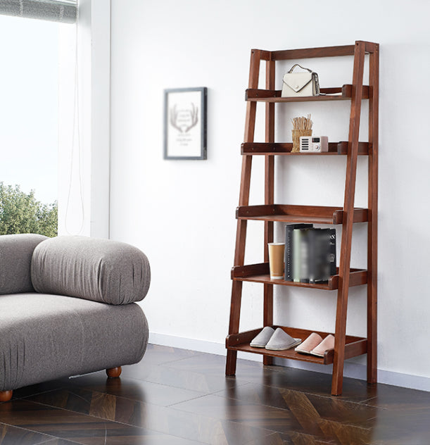 Contemporary Vertical Bookcase Wooden Open Back Bookshelf for Home Clearhalo 'Bookcases' 'Furniture' 'furniture_bookcases' 'kitchen' 'kitchen_bookcases' 'Living Room Furniture' 'Office Furniture' 4669800