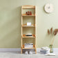Contemporary Vertical Bookcase Wooden Open Back Bookshelf for Home Clearhalo 'Bookcases' 'Furniture' 'furniture_bookcases' 'kitchen' 'kitchen_bookcases' 'Living Room Furniture' 'Office Furniture' 4669801