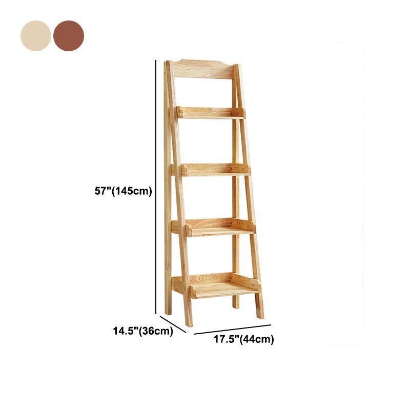 Contemporary Vertical Bookcase Wooden Open Back Bookshelf for Home Clearhalo 'Bookcases' 'Furniture' 'furniture_bookcases' 'kitchen' 'kitchen_bookcases' 'Living Room Furniture' 'Office Furniture' 4669810