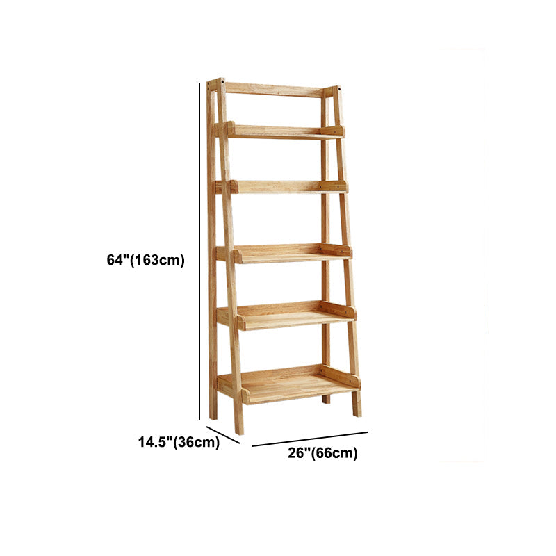 Contemporary Vertical Bookcase Wooden Open Back Bookshelf for Home Clearhalo 'Bookcases' 'Furniture' 'furniture_bookcases' 'kitchen' 'kitchen_bookcases' 'Living Room Furniture' 'Office Furniture' 4669812