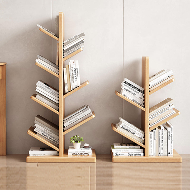 Contemporary Etagere Bookcase Wooden Open Back Bookshelf for Home Clearhalo 'Bookcases' 'Furniture' 'furniture_bookcases' 'kitchen' 'kitchen_bookcases' 'Living Room Furniture' 'Office Furniture' 4669816