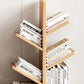 Contemporary Etagere Bookcase Wooden Open Back Bookshelf for Home Clearhalo 'Bookcases' 'Furniture' 'furniture_bookcases' 'kitchen' 'kitchen_bookcases' 'Living Room Furniture' 'Office Furniture' 4669825