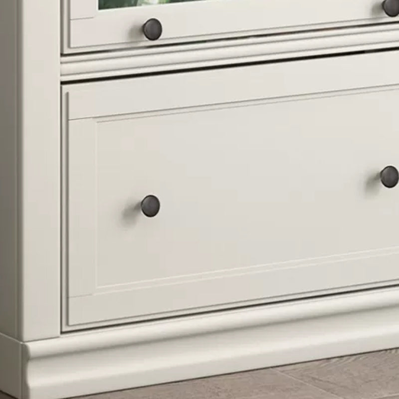 Contemporary Barrister Bookcase Closed Back Bookshelf with Drawer Clearhalo 'Bookcases' 'Furniture' 'furniture_bookcases' 'kitchen' 'kitchen_bookcases' 'Living Room Furniture' 'Office Furniture' 4669850