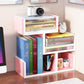 Contemporary Style Bookshelf Open Bookcase for Study Room and Home Office Pink 13.4"L x 5.9"W x 14"H Clearhalo 'Bookcases' 'Furniture' 'furniture_bookcases' 'kitchen' 'kitchen_bookcases' 'Living Room Furniture' 'Office Furniture' 4669870
