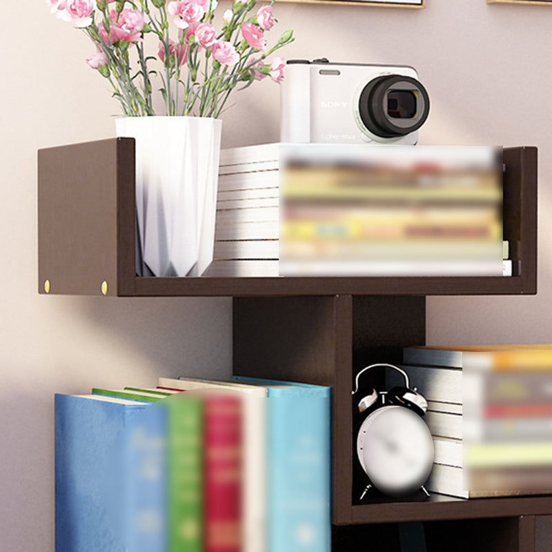 Contemporary Style Bookshelf Open Bookcase for Study Room and Home Office Clearhalo 'Bookcases' 'Furniture' 'furniture_bookcases' 'kitchen' 'kitchen_bookcases' 'Living Room Furniture' 'Office Furniture' 4669871