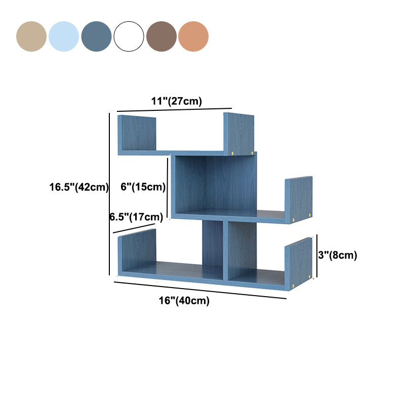 Contemporary Style Bookshelf Open Bookcase for Study Room and Home Office Clearhalo 'Bookcases' 'Furniture' 'furniture_bookcases' 'kitchen' 'kitchen_bookcases' 'Living Room Furniture' 'Office Furniture' 4669883