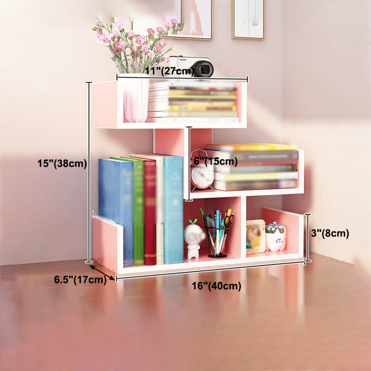 Contemporary Style Bookshelf Open Bookcase for Study Room and Home Office Clearhalo 'Bookcases' 'Furniture' 'furniture_bookcases' 'kitchen' 'kitchen_bookcases' 'Living Room Furniture' 'Office Furniture' 4669884