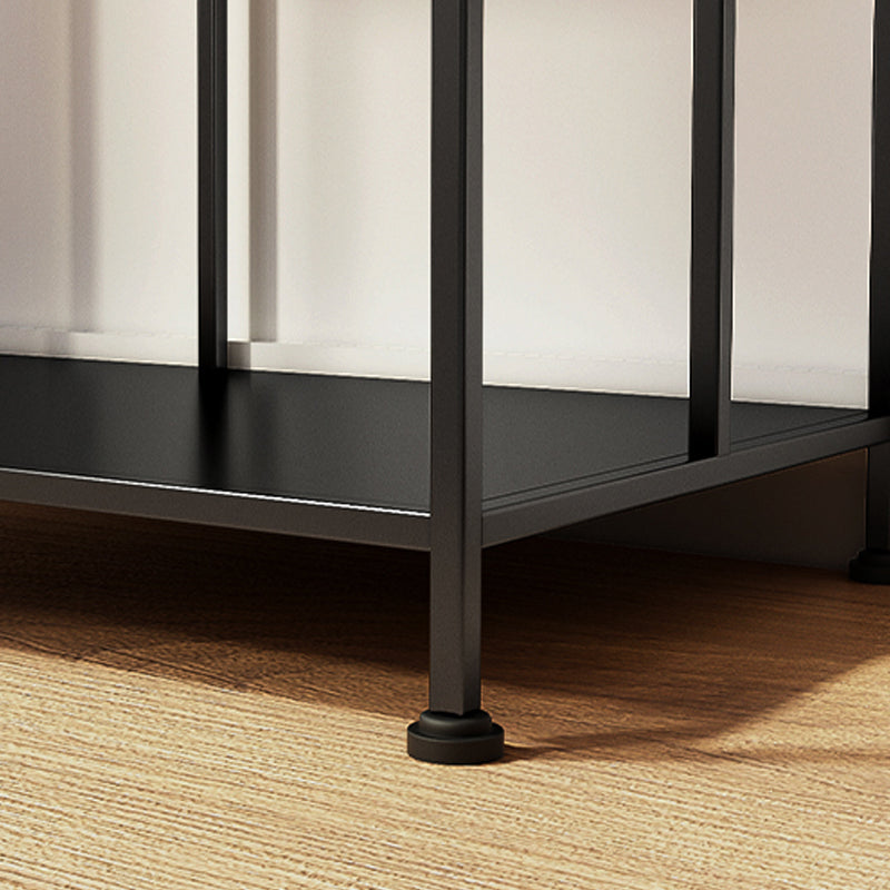 Open Metal Etagere Bookcase Modern Rectangular Shelf Bookcase Clearhalo 'Bookcases' 'Furniture' 'furniture_bookcases' 'kitchen' 'kitchen_bookcases' 'Living Room Furniture' 'Office Furniture' 4669927