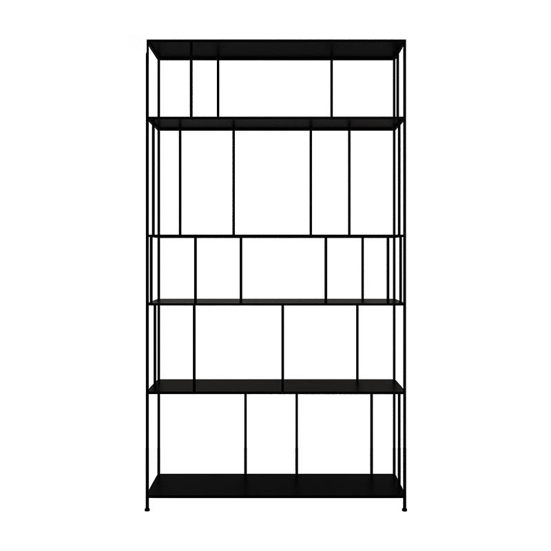 Open Metal Etagere Bookcase Modern Rectangular Shelf Bookcase Clearhalo 'Bookcases' 'Furniture' 'furniture_bookcases' 'kitchen' 'kitchen_bookcases' 'Living Room Furniture' 'Office Furniture' 4669932
