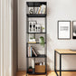Open Metal Etagere Bookcase Modern Rectangular Shelf Bookcase Clearhalo 'Bookcases' 'Furniture' 'furniture_bookcases' 'kitchen' 'kitchen_bookcases' 'Living Room Furniture' 'Office Furniture' 4669934