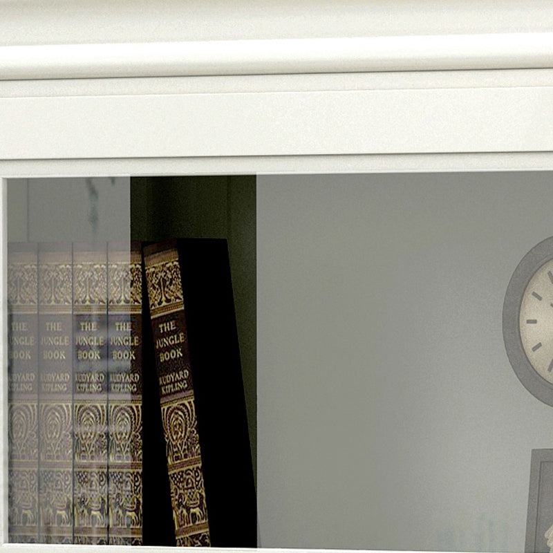 Wooden Barrister Bookcase Modern Closed Back Bookcase for Home Office Clearhalo 'Bookcases' 'Furniture' 'furniture_bookcases' 'kitchen' 'kitchen_bookcases' 'Living Room Furniture' 'Office Furniture' 4669943