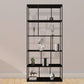 Modern Style Metal Bookshelf Open Shelf Bookcase for Study Room Clearhalo 'Bookcases' 'Furniture' 'furniture_bookcases' 'kitchen' 'kitchen_bookcases' 'Living Room Furniture' 'Office Furniture' 4669981