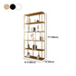 Modern Style Metal Bookshelf Open Shelf Bookcase for Study Room Clearhalo 'Bookcases' 'Furniture' 'furniture_bookcases' 'kitchen' 'kitchen_bookcases' 'Living Room Furniture' 'Office Furniture' 4669985