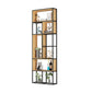 Open Etagere Bookcase Modern Style Shelf Bookcase with Shelves 31.5"L x 9.8"W x 94.5"H Clearhalo 'Bookcases' 'Furniture' 'furniture_bookcases' 'kitchen' 'kitchen_bookcases' 'Living Room Furniture' 'Office Furniture' 4669987