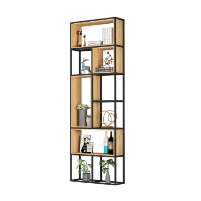 Open Etagere Bookcase Modern Style Shelf Bookcase with Shelves 31.5"L x 9.8"W x 94.5"H Clearhalo 'Bookcases' 'Furniture' 'furniture_bookcases' 'kitchen' 'kitchen_bookcases' 'Living Room Furniture' 'Office Furniture' 4669987