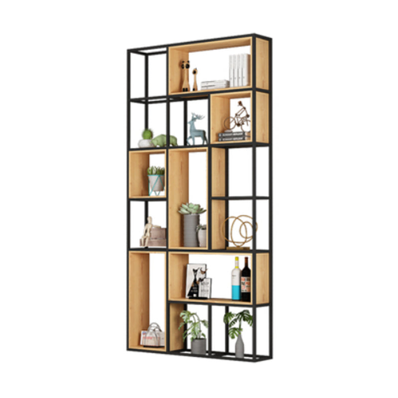 Open Etagere Bookcase Modern Style Shelf Bookcase with Shelves 47.2"L x 9.8"W x 94.5"H Clearhalo 'Bookcases' 'Furniture' 'furniture_bookcases' 'kitchen' 'kitchen_bookcases' 'Living Room Furniture' 'Office Furniture' 4669988
