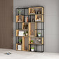 Open Etagere Bookcase Modern Style Shelf Bookcase with Shelves 63"L x 9.8"W x 94.5"H Clearhalo 'Bookcases' 'Furniture' 'furniture_bookcases' 'kitchen' 'kitchen_bookcases' 'Living Room Furniture' 'Office Furniture' 4669992
