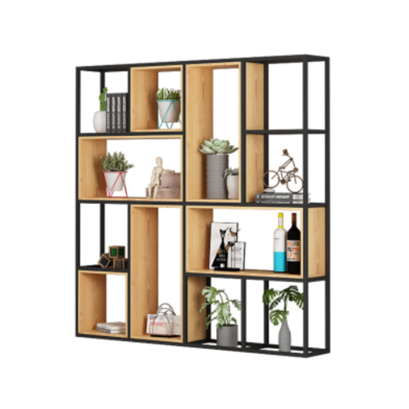 Open Etagere Bookcase Modern Style Shelf Bookcase with Shelves 63"L x 9.8"W x 63"H Clearhalo 'Bookcases' 'Furniture' 'furniture_bookcases' 'kitchen' 'kitchen_bookcases' 'Living Room Furniture' 'Office Furniture' 4669993