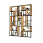 Open Etagere Bookcase Modern Style Shelf Bookcase with Shelves 78.7"L x 9.8"W x 94.5"H Clearhalo 'Bookcases' 'Furniture' 'furniture_bookcases' 'kitchen' 'kitchen_bookcases' 'Living Room Furniture' 'Office Furniture' 4669994