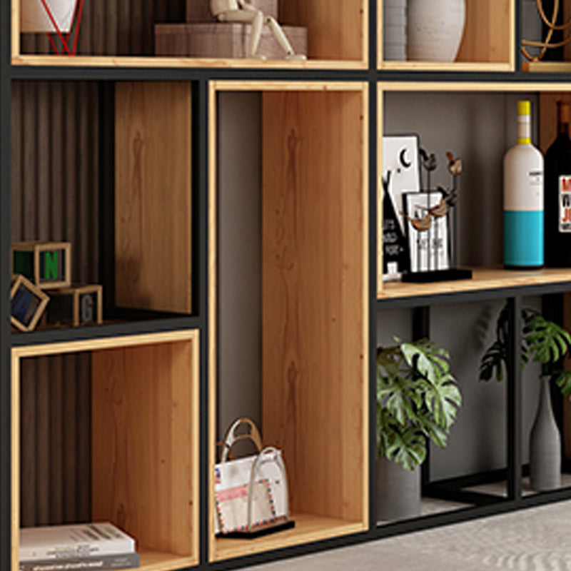 Open Etagere Bookcase Modern Style Shelf Bookcase with Shelves Clearhalo 'Bookcases' 'Furniture' 'furniture_bookcases' 'kitchen' 'kitchen_bookcases' 'Living Room Furniture' 'Office Furniture' 4669999