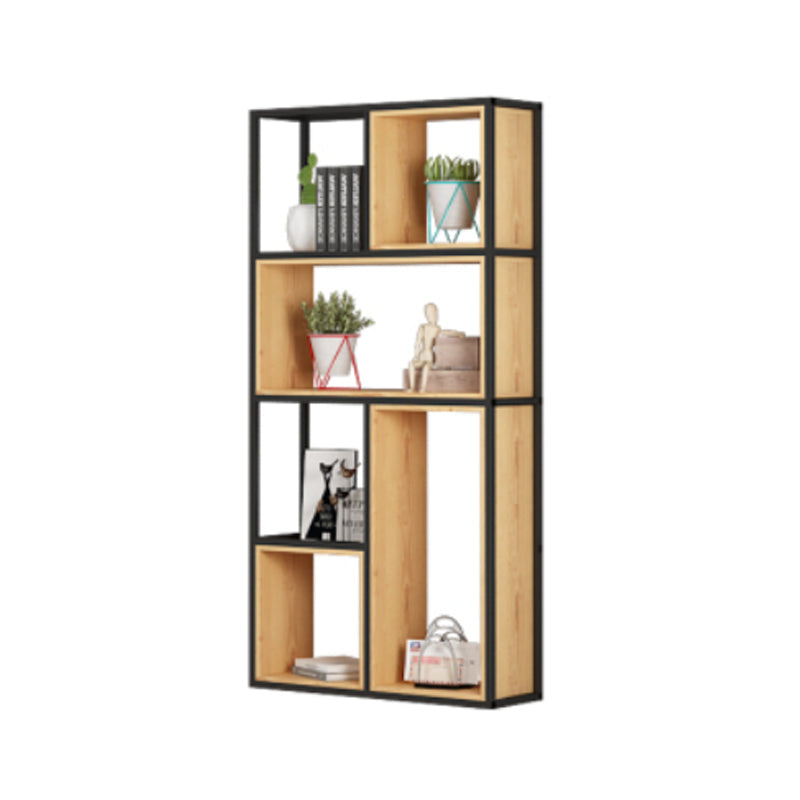 Open Etagere Bookcase Modern Style Shelf Bookcase with Shelves 31.5"L x 9.8"W x 63"H Clearhalo 'Bookcases' 'Furniture' 'furniture_bookcases' 'kitchen' 'kitchen_bookcases' 'Living Room Furniture' 'Office Furniture' 4670000
