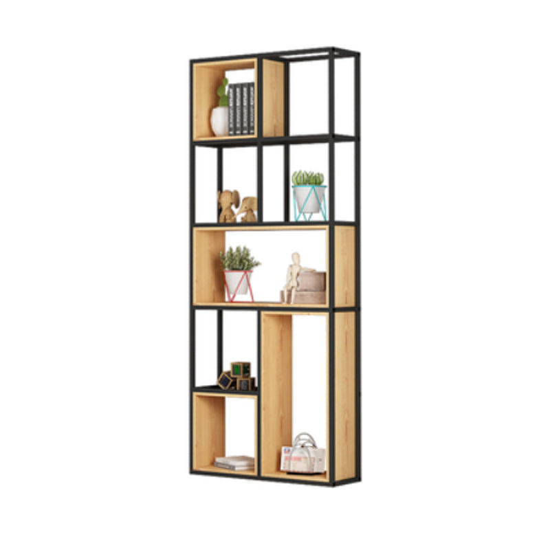 Open Etagere Bookcase Modern Style Shelf Bookcase with Shelves 31.5"L x 9.8"W x 78.7"H Clearhalo 'Bookcases' 'Furniture' 'furniture_bookcases' 'kitchen' 'kitchen_bookcases' 'Living Room Furniture' 'Office Furniture' 4670001