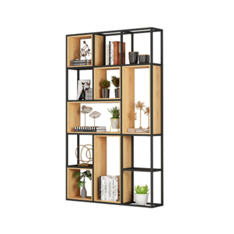 Open Etagere Bookcase Modern Style Shelf Bookcase with Shelves 47.2"L x 9.8"W x 78.7"H Clearhalo 'Bookcases' 'Furniture' 'furniture_bookcases' 'kitchen' 'kitchen_bookcases' 'Living Room Furniture' 'Office Furniture' 4670002