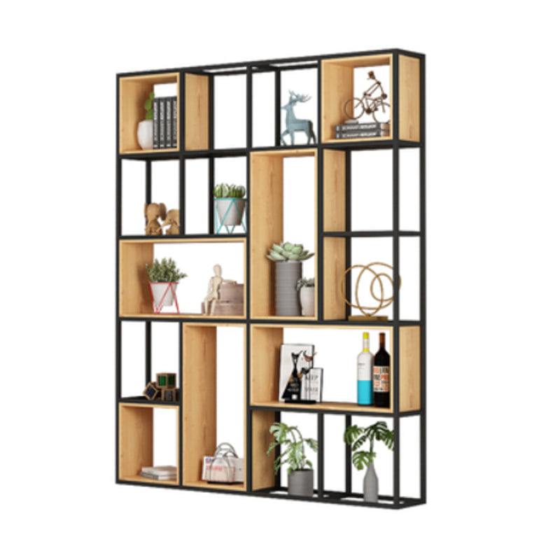 Open Etagere Bookcase Modern Style Shelf Bookcase with Shelves 63"L x 9.8"W x 78.7"H Clearhalo 'Bookcases' 'Furniture' 'furniture_bookcases' 'kitchen' 'kitchen_bookcases' 'Living Room Furniture' 'Office Furniture' 4670003