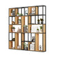 Open Etagere Bookcase Modern Style Shelf Bookcase with Shelves 78.7"L x 9.8"W x 78.7"H Clearhalo 'Bookcases' 'Furniture' 'furniture_bookcases' 'kitchen' 'kitchen_bookcases' 'Living Room Furniture' 'Office Furniture' 4670004