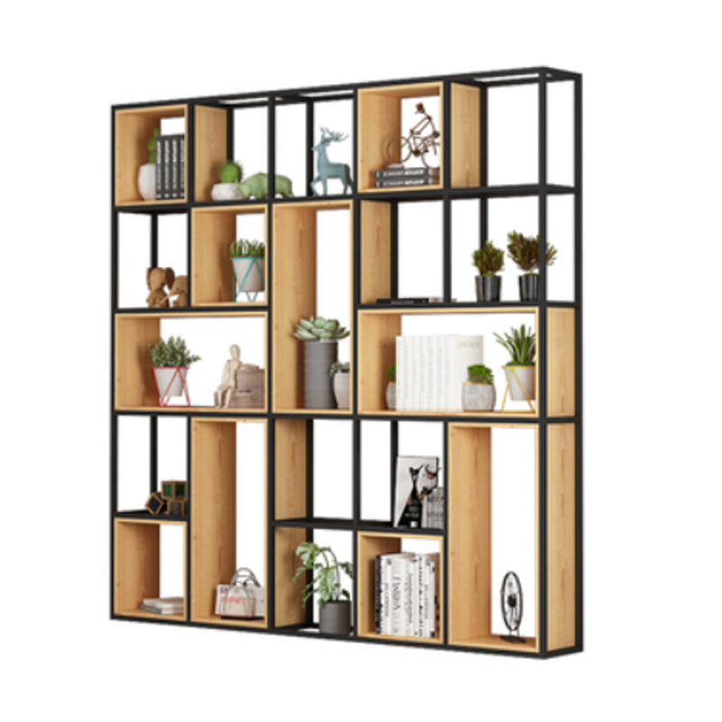 Open Etagere Bookcase Modern Style Shelf Bookcase with Shelves 78.7"L x 9.8"W x 78.7"H Clearhalo 'Bookcases' 'Furniture' 'furniture_bookcases' 'kitchen' 'kitchen_bookcases' 'Living Room Furniture' 'Office Furniture' 4670004
