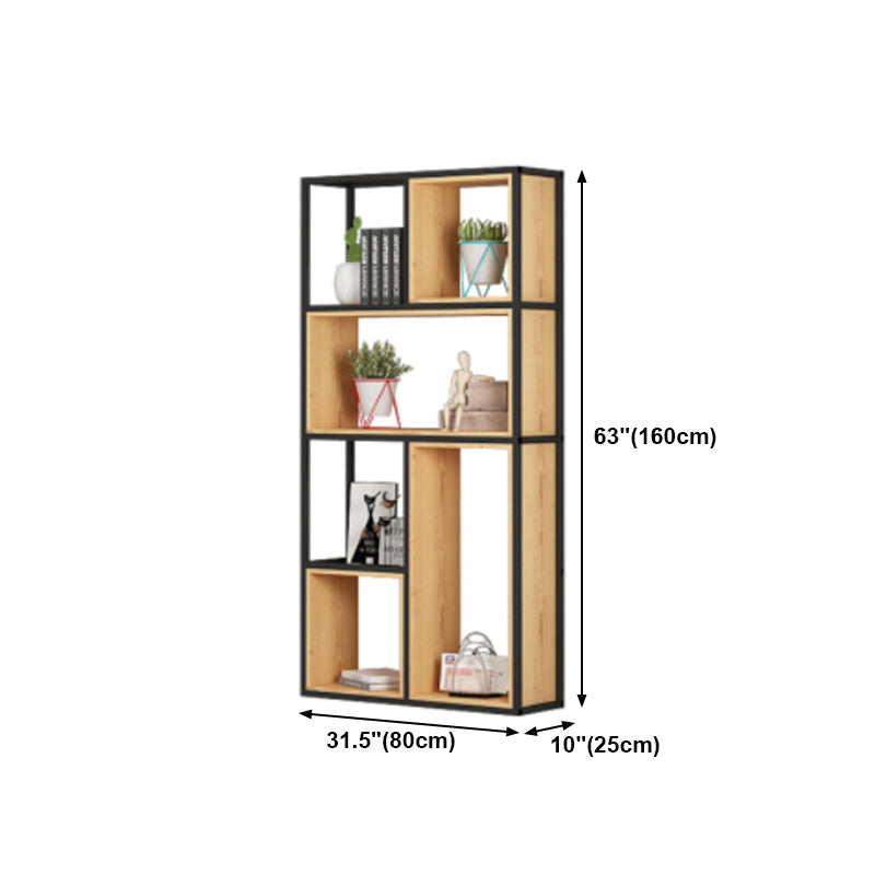 Open Etagere Bookcase Modern Style Shelf Bookcase with Shelves Clearhalo 'Bookcases' 'Furniture' 'furniture_bookcases' 'kitchen' 'kitchen_bookcases' 'Living Room Furniture' 'Office Furniture' 4670007