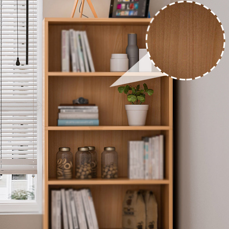 Contemporary Style Bookshelf Engineered Wood Closed Back Shelf Bookcase Clearhalo 'Bookcases' 'Furniture' 'furniture_bookcases' 'kitchen' 'kitchen_bookcases' 'Living Room Furniture' 'Office Furniture' 4670026