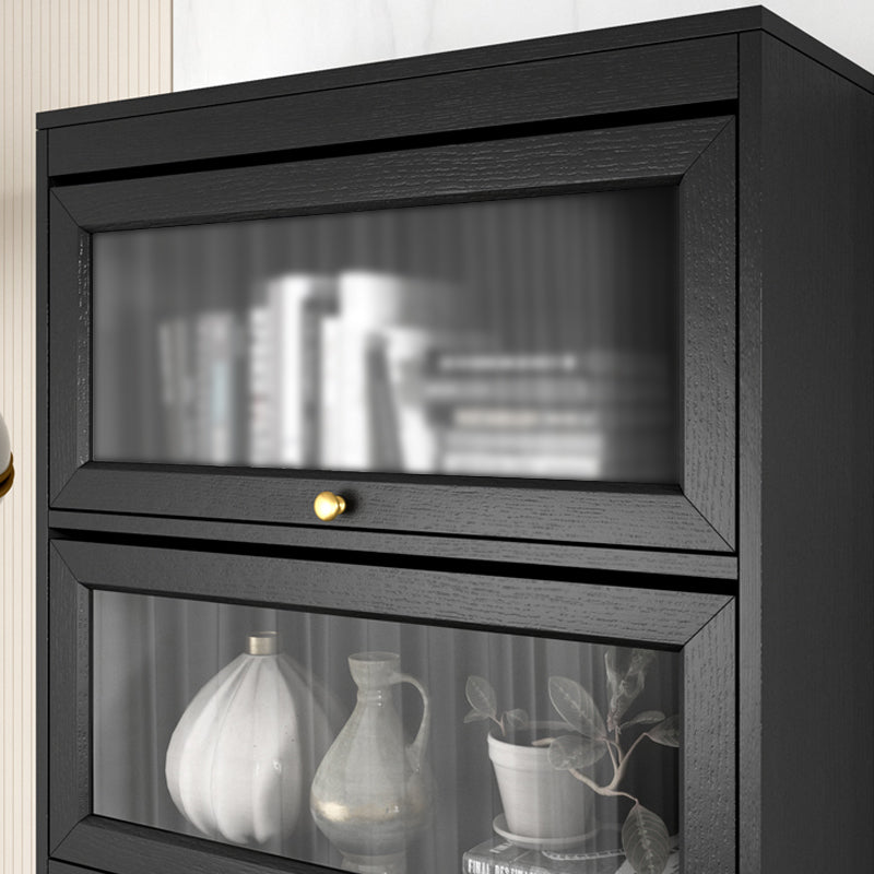 Engineered Wood Barrister Bookcase Doors Included Bookcase for Home Office Clearhalo 'Bookcases' 'Furniture' 'furniture_bookcases' 'kitchen' 'kitchen_bookcases' 'Living Room Furniture' 'Office Furniture' 4670045