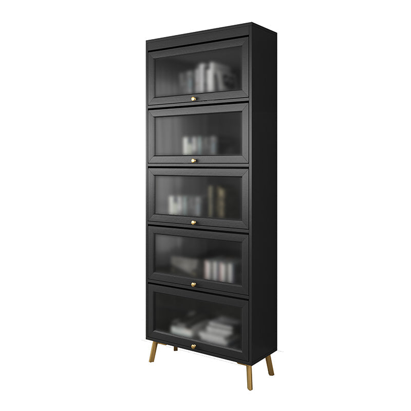 Engineered Wood Barrister Bookcase Doors Included Bookcase for Home Office Clearhalo 'Bookcases' 'Furniture' 'furniture_bookcases' 'kitchen' 'kitchen_bookcases' 'Living Room Furniture' 'Office Furniture' 4670051