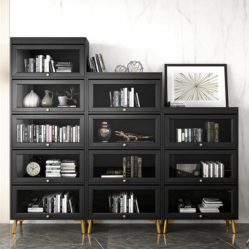 Engineered Wood Barrister Bookcase Doors Included Bookcase for Home Office Clearhalo 'Bookcases' 'Furniture' 'furniture_bookcases' 'kitchen' 'kitchen_bookcases' 'Living Room Furniture' 'Office Furniture' 4670057