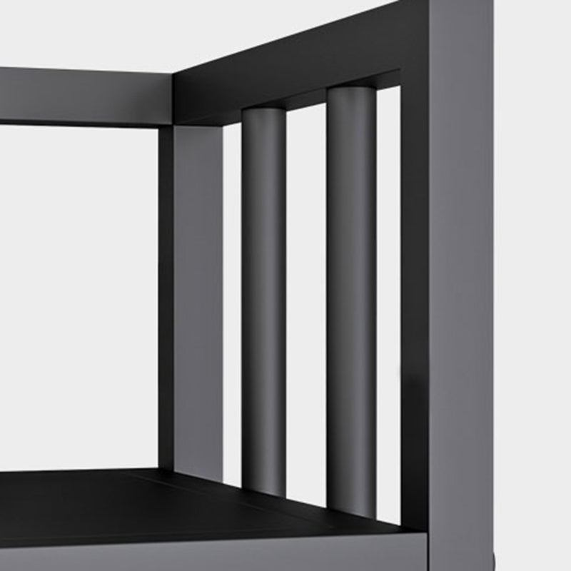 Industrial 5-Shelf Etagere Bookshelf Iron Open Shelf for Home Office Clearhalo 'Bookcases' 'furn' 'furn_bookcases' 'Furniture' 'furniture_bookcases' 'kitchen' 'kitchen_bookcases' 'Living Room Furniture' 'Office Furniture' 4670075