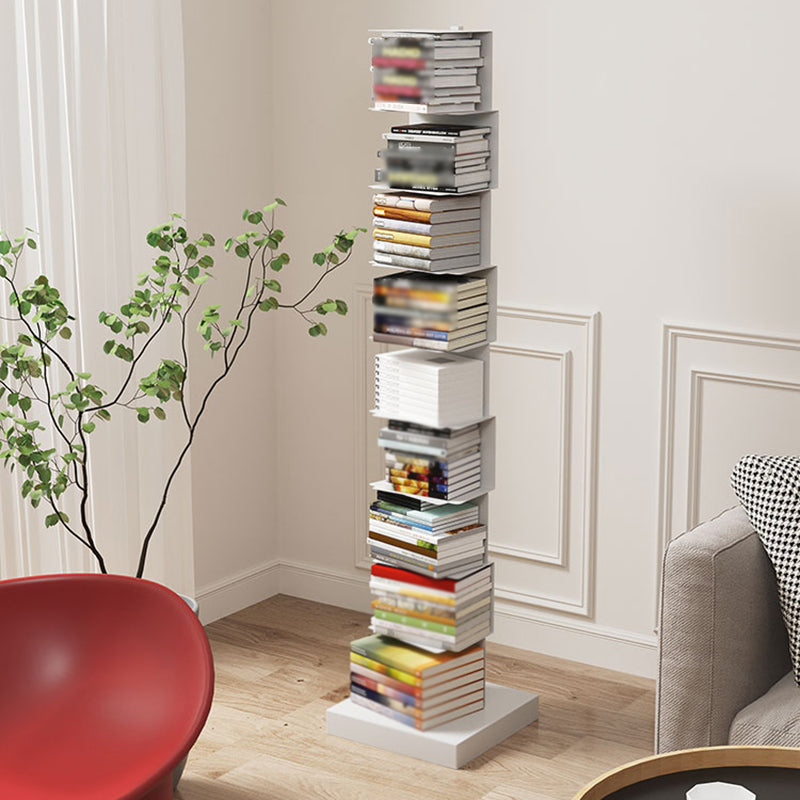 Modern Stainless Steel Bookshelf Vertical Shelf Bookcase for Study Room Clearhalo 'Bookcases' 'furn' 'furn_bookcases' 'Furniture' 'furniture_bookcases' 'kitchen' 'kitchen_bookcases' 'Living Room Furniture' 'Office Furniture' 4670084