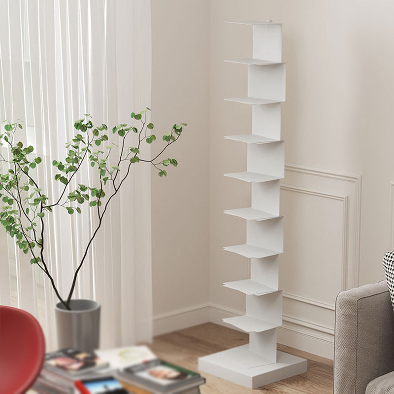 Modern Stainless Steel Bookshelf Vertical Shelf Bookcase for Study Room Clearhalo 'Bookcases' 'furn' 'furn_bookcases' 'Furniture' 'furniture_bookcases' 'kitchen' 'kitchen_bookcases' 'Living Room Furniture' 'Office Furniture' 4670090