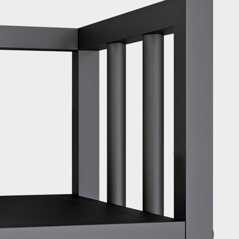 Modern Style Metal Bookshelf Vertical Open Shelf Bookcase for Study Room Clearhalo 'Bookcases' 'furn' 'furn_bookcases' 'Furniture' 'furniture_bookcases' 'kitchen' 'kitchen_bookcases' 'Living Room Furniture' 'Office Furniture' 4670126