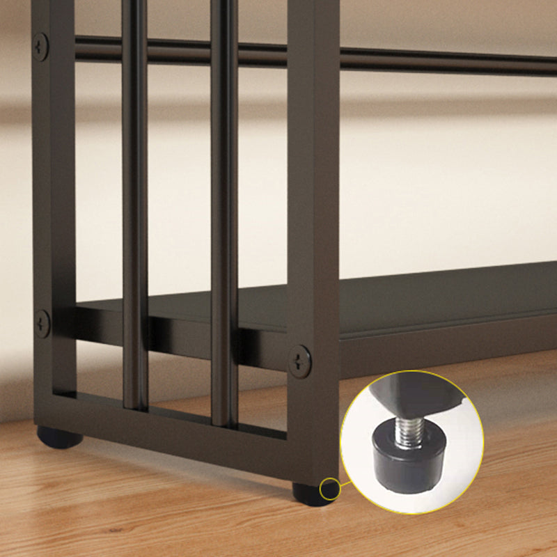 Modern Style Metal Bookshelf Vertical Open Shelf Bookcase for Study Room Clearhalo 'Bookcases' 'furn' 'furn_bookcases' 'Furniture' 'furniture_bookcases' 'kitchen' 'kitchen_bookcases' 'Living Room Furniture' 'Office Furniture' 4670131