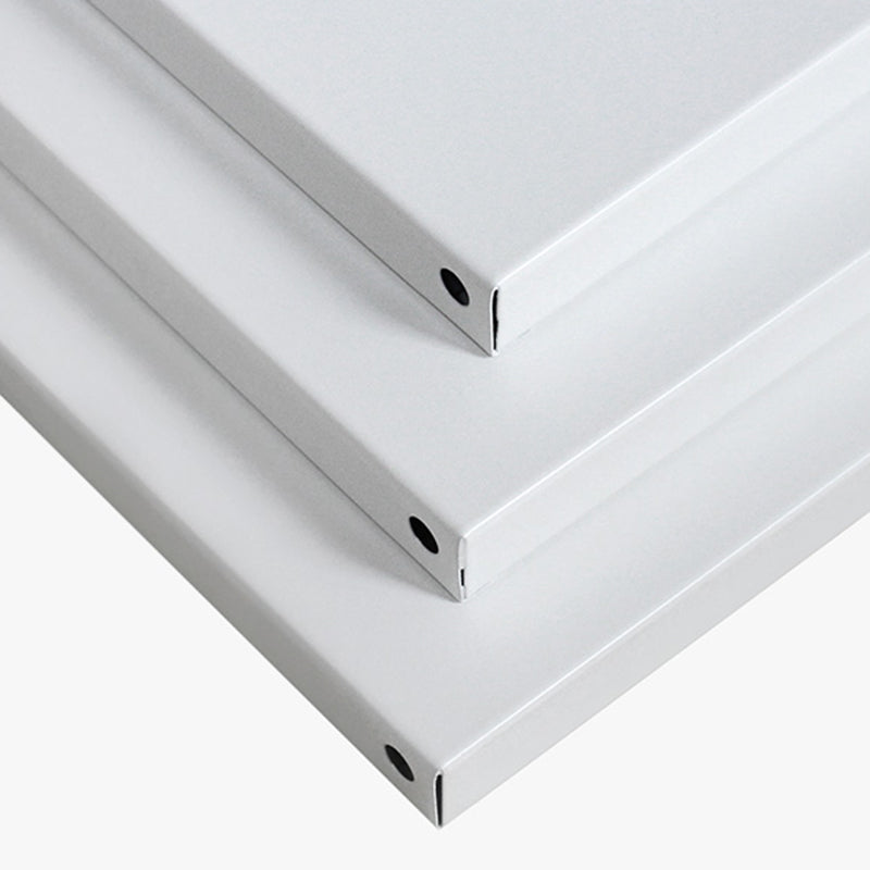 Modern Style Steel Bookshelf White Etagere Shelf Bookcase for Study Room Clearhalo 'Bookcases' 'furn' 'furn_bookcases' 'Furniture' 'furniture_bookcases' 'kitchen' 'kitchen_bookcases' 'Living Room Furniture' 'Office Furniture' 4670179