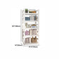Modern Style Steel Bookshelf White Etagere Shelf Bookcase for Study Room Clearhalo 'Bookcases' 'furn' 'furn_bookcases' 'Furniture' 'furniture_bookcases' 'kitchen' 'kitchen_bookcases' 'Living Room Furniture' 'Office Furniture' 4670198
