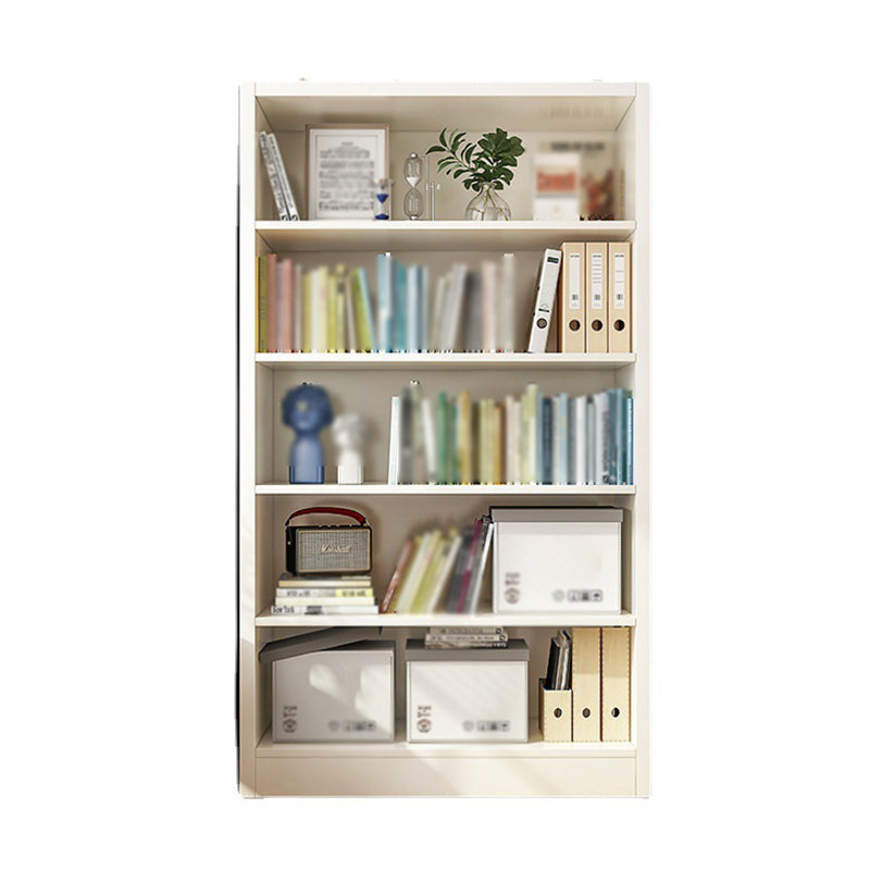 Contemporary Style Bookshelf Closed Back Engineered Wood Shelf Bookcase Clearhalo 'Bookcases' 'furn' 'furn_bookcases' 'Furniture' 'furniture_bookcases' 'kitchen' 'kitchen_bookcases' 'Living Room Furniture' 'Office Furniture' 4670211